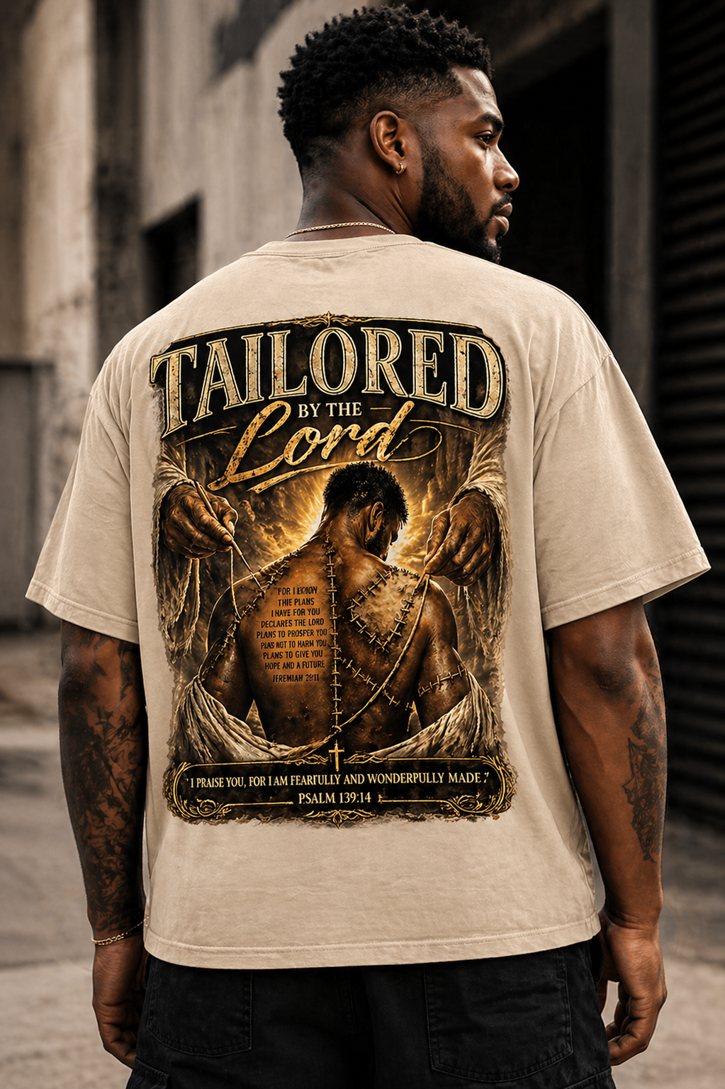 TAILORED BY THE LORD (MALE) beige
