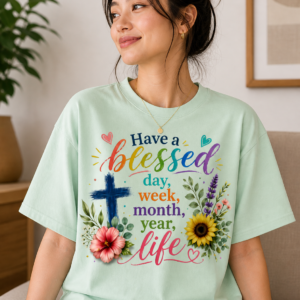 have a blessed day tee