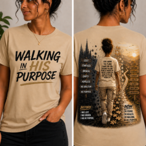 walking in his purpose (women's)